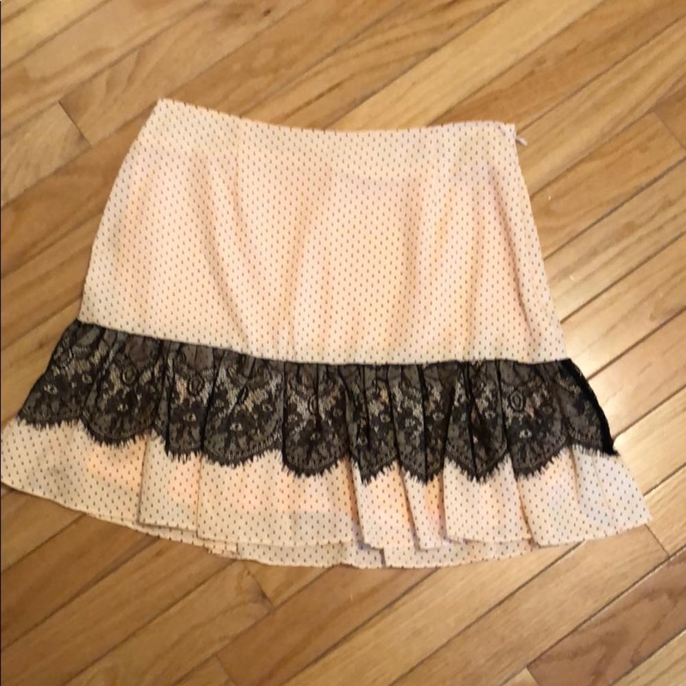 Mini skirt by BCBGeneration peach and black